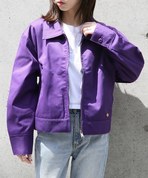 【セール】【Dickies】ルーズシルエット フルジップジャケット ブルゾン /3187-6310（ブルゾン）｜Dickies（ディッキーズ）