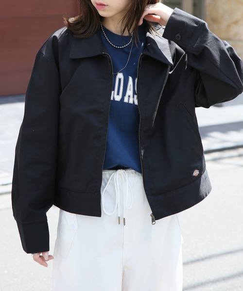 【セール】【Dickies】ルーズシルエット フルジップジャケット ブルゾン /3187-6310（ブルゾン）｜Dickies（ディッキーズ）