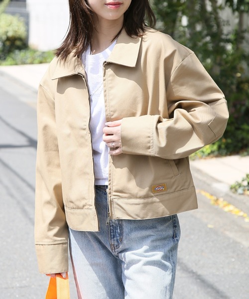 【セール】【Dickies】ルーズシルエット フルジップジャケット ブルゾン /3187-6310（ブルゾン）｜Dickies（ディッキーズ）
