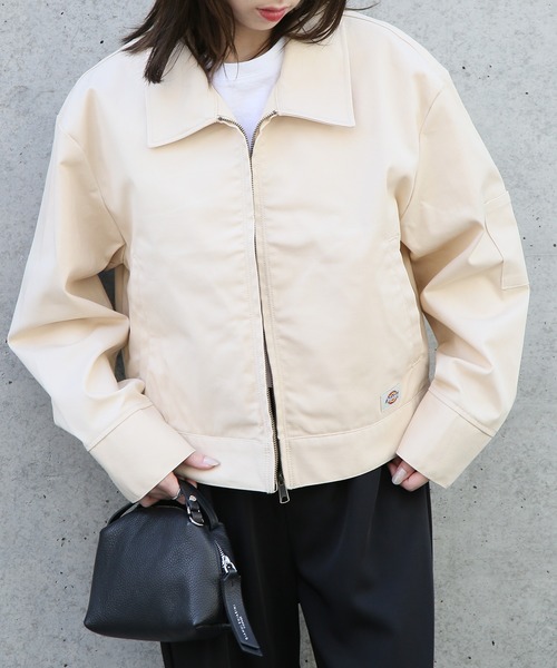 【セール】【Dickies】ルーズシルエット フルジップジャケット ブルゾン /3187-6310（ブルゾン）｜Dickies（ディッキーズ）
