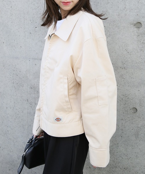 【セール】【Dickies】ルーズシルエット フルジップジャケット ブルゾン /3187-6310（ブルゾン）｜Dickies（ディッキーズ）