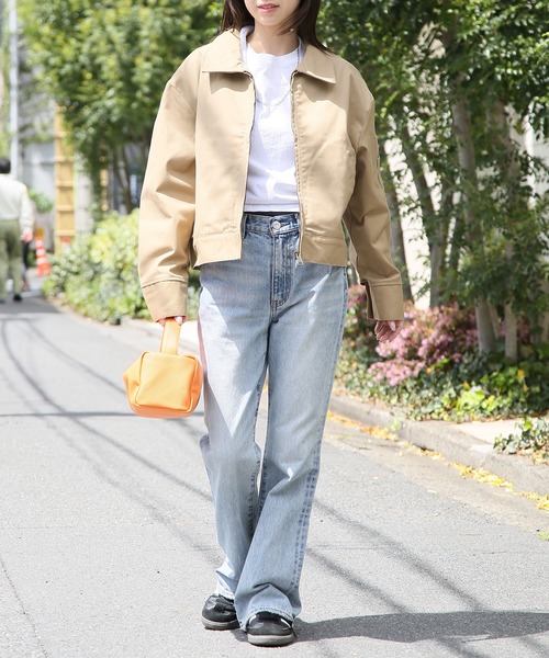 【セール】【Dickies】ルーズシルエット フルジップジャケット ブルゾン /3187-6310（ブルゾン）｜Dickies（ディッキーズ）
