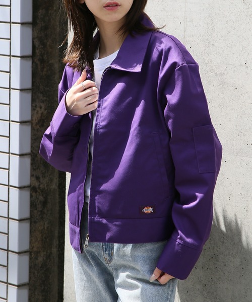 【セール】【Dickies】ルーズシルエット フルジップジャケット ブルゾン /3187-6310（ブルゾン）｜Dickies（ディッキーズ）