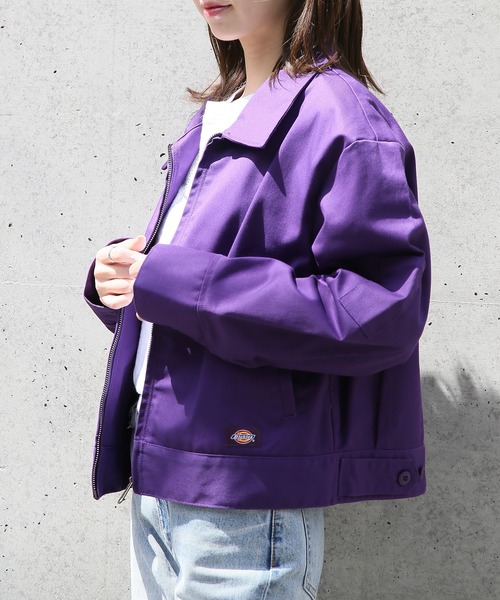 【セール】【Dickies】ルーズシルエット フルジップジャケット ブルゾン /3187-6310（ブルゾン）｜Dickies（ディッキーズ）
