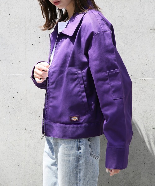 【セール】【Dickies】ルーズシルエット フルジップジャケット ブルゾン /3187-6310（ブルゾン）｜Dickies（ディッキーズ）