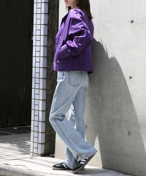 【セール】【Dickies】ルーズシルエット フルジップジャケット ブルゾン /3187-6310（ブルゾン）｜Dickies（ディッキーズ）