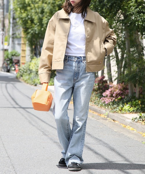 【セール】【Dickies】ルーズシルエット フルジップジャケット ブルゾン /3187-6310（ブルゾン）｜Dickies（ディッキーズ）