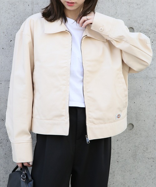 【セール】【Dickies】ルーズシルエット フルジップジャケット ブルゾン /3187-6310（ブルゾン）｜Dickies（ディッキーズ）
