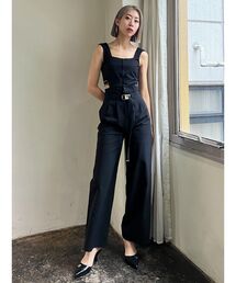 EMODA | バックジャガードラインオールインワン(つなぎ/オールインワン)