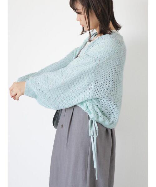 BPN イレヘム 裾 カーディガン 新 モデルファッション - BPN イレヘム 裾 カーディガン