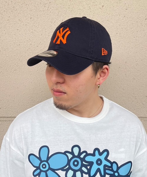 NEW ERA（ニューエラ）の「NEW ERA/ニューエラ キャップ 9TWENTY クロスストラップ カスタムカラー ニューヨーク・ヤンキース 14324552（キャップ・メンズ・オレンジ/パープル/ピンク系1/ピンク系2/ベージュ/ネイビー系1/オレンジ系その他/ネイビー系2・FREE）」の15枚目の写真