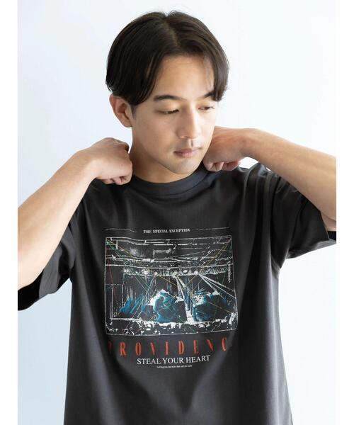 CRAFT STANDARD BOUTIQUE(クラフトスタンダードブティック)の「【ユニセックス】UVカット / LIVE TEE(Tシャツ/カットソー・レディース・チャコールグレー/オフホワイト/グリーン・M/L/XL)」の11枚目の写真