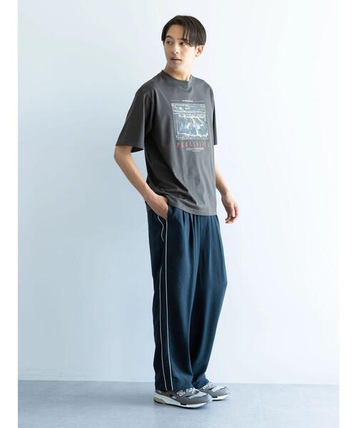 CRAFT STANDARD BOUTIQUE(クラフトスタンダードブティック)の「【ユニセックス】UVカット / LIVE TEE(Tシャツ/カットソー・レディース・チャコールグレー/オフホワイト/グリーン・M/L/XL)」の13枚目の写真