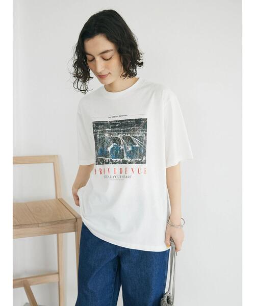 CRAFT STANDARD BOUTIQUE(クラフトスタンダードブティック)の「【ユニセックス】UVカット / LIVE TEE(Tシャツ/カットソー・レディース・チャコールグレー/オフホワイト/グリーン・M/L/XL)」の16枚目の写真