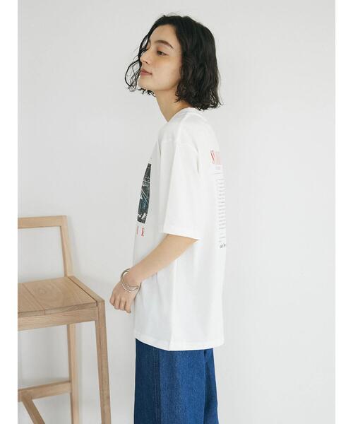 CRAFT STANDARD BOUTIQUE(クラフトスタンダードブティック)の「【ユニセックス】UVカット / LIVE TEE(Tシャツ/カットソー・レディース・チャコールグレー/オフホワイト/グリーン・M/L/XL)」の17枚目の写真