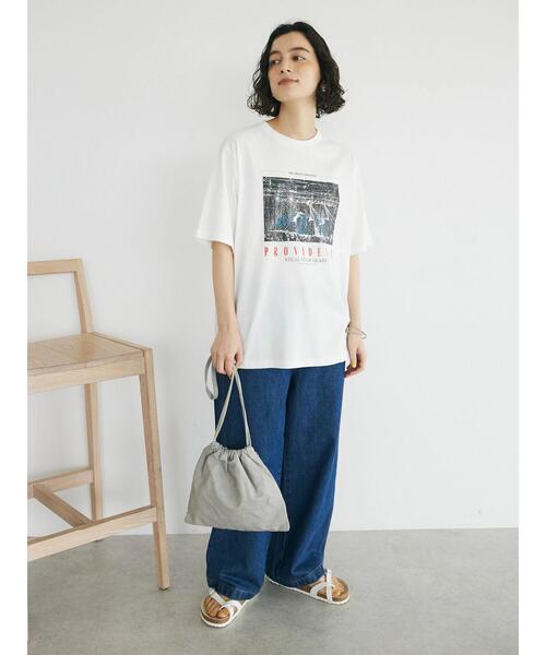 CRAFT STANDARD BOUTIQUE(クラフトスタンダードブティック)の「【ユニセックス】UVカット / LIVE TEE(Tシャツ/カットソー・レディース・チャコールグレー/オフホワイト/グリーン・M/L/XL)」の19枚目の写真