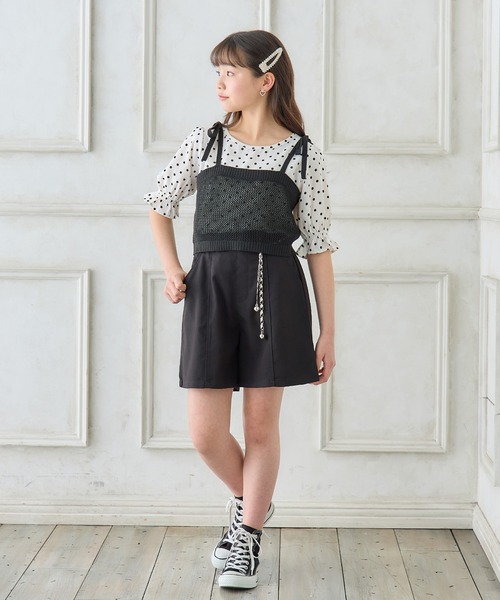 マルチサイズ ブラウス シャツ アソートキャミビスチェ レディース Heather ブラウス シャツ ビスチェSETチュニックシャツ 324813