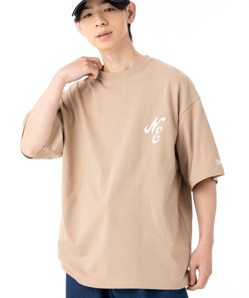 NEW ERA(ニューエラ)の「ニューエラ 半袖Tシャツ ONSPOTZ別注 オーバーサイズ(Tシャツ/カットソー・メンズ・ホワイト/ブラック/ベージュ/ネイビー・S/M/L/XL/XXL)」の3枚目の写真