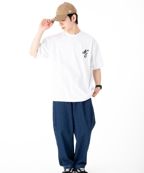 NEW ERA(ニューエラ)の「ニューエラ 半袖Tシャツ ONSPOTZ別注 オーバーサイズ(Tシャツ/カットソー・メンズ・ホワイト/ブラック/ベージュ/ネイビー・S/M/L/XL/XXL)」の16枚目の写真