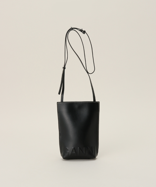 GANNI(ガニー)の「【GANNI/ガニー】Small Crossbody A3591(ショルダーバッグ・レディース・ブラック・FREE)」の1枚目の写真