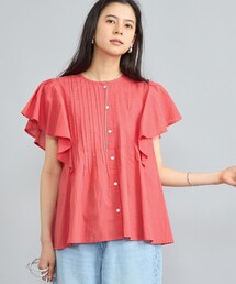 coen（コーエン）の「MARKET（マーケット）ラッフル2WAYブラウス（シャツ/ブラウス）」