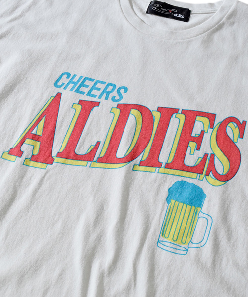 ALDIES(アールディーズ)の「Cheer Big T / チアービッグT(Tシャツ/カットソー・メンズ・ホワイト/オレンジ/ブラック・FREE)」の22枚目の写真