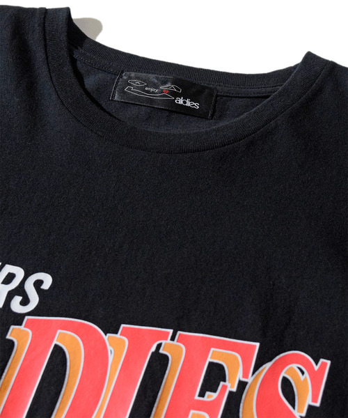 ALDIES(アールディーズ)の「Cheer Big T / チアービッグT(Tシャツ/カットソー・メンズ・ホワイト/オレンジ/ブラック・FREE)」の16枚目の写真