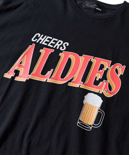 ALDIES(アールディーズ)の「Cheer Big T / チアービッグT(Tシャツ/カットソー・メンズ・ホワイト/オレンジ/ブラック・FREE)」の15枚目の写真