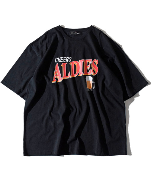ALDIES(アールディーズ)の「Cheer Big T / チアービッグT(Tシャツ/カットソー・メンズ・ホワイト/オレンジ/ブラック・FREE)」の18枚目の写真