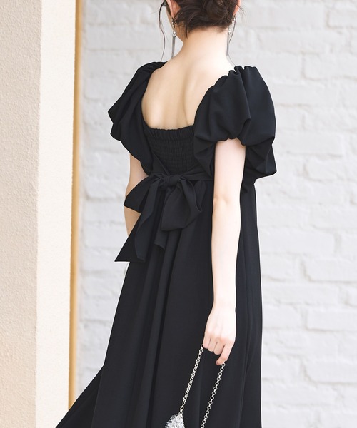 RUIRUE BOUTIQUE(ルイルエブティック)の「洗える3WAYスリーブ&フレアロング丈ワンピースセット リゾート(ワンピース・レディース・ピンク/ブラック/チャコールグレー・3L/LL/L/M/S)」の19枚目の写真
