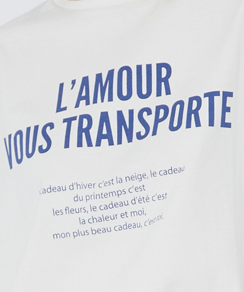 Rouge vif（ルージュヴィフ）の「【一部店舗限定】シルケット天竺フレンチスリーブT（Tシャツ/カットソー・レディース・レッド/ブルー・フリー）」の13枚目の写真