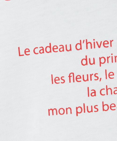 Rouge vif（ルージュヴィフ）の「【一部店舗限定】シルケット天竺フレンチスリーブT（Tシャツ/カットソー・レディース・レッド/ブルー・フリー）」の17枚目の写真