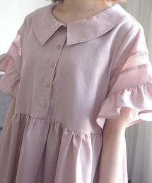 INTER FACTORY（インターファクトリー）の「レース切り替えワンピース　made in INTER FACTORY（ワンピース）」