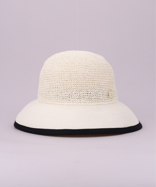 新品 CA4LA カシラ ストローハット 帽子 ELENA2 UVカット 新品 CA4LA カシラ ストローハット 帽子 ELENA2 UVカット
