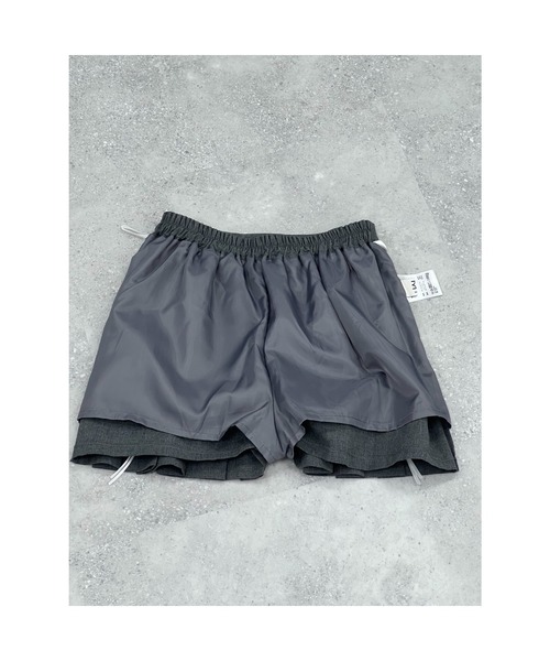 3.3 Field Trip （3.3フィールドトリップ）の「3.3 Field Trip／リボンプリーツスカート（裏地あり）（スカート・レディース・グレー/ブラック・FREE）」の21枚目の写真