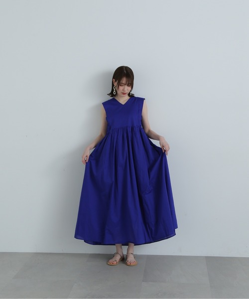 お値下げ中】N.naturalbeautybasicコットンボイルワンピース