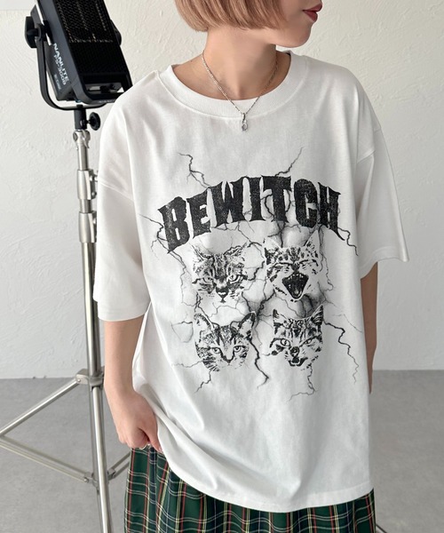 apres jour mignon(アプレジュールミニョン)の「アソートピグメントBIGロックTシャツ【ZOZOTOWN限定アイテム】(Tシャツ/カットソー・レディース・ブラック/ネイビー/ピンク/オフホワイト/ブルー/ホワイト系その他/ブラック系その他/ホワイト系その他2/ブラック系その他2/ブラック系その他3・X-LARGE/フリー)」の13枚目の写真