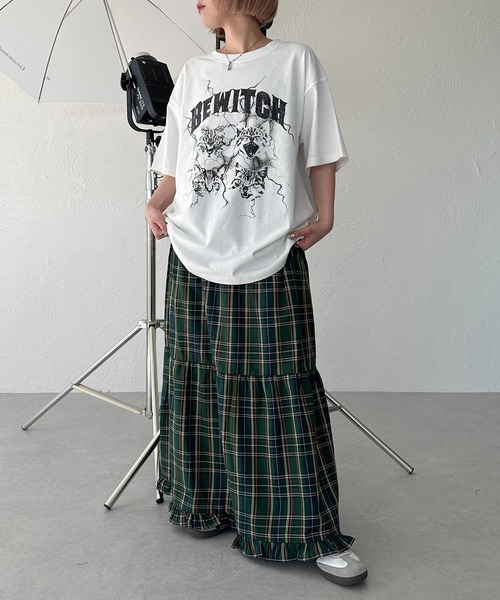 apres jour mignon(アプレジュールミニョン)の「アソートピグメントBIGロックTシャツ【ZOZOTOWN限定アイテム】(Tシャツ/カットソー・レディース・ブラック/ネイビー/ピンク/オフホワイト/ブルー/ホワイト系その他/ブラック系その他/ホワイト系その他2/ブラック系その他2/ブラック系その他3・X-LARGE/フリー)」の15枚目の写真