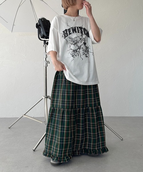 apres jour mignon(アプレジュールミニョン)の「アソートピグメントBIGロックTシャツ【ZOZOTOWN限定アイテム】(Tシャツ/カットソー・レディース・ブラック/ネイビー/ピンク/オフホワイト/ブルー/ホワイト系その他/ブラック系その他/ホワイト系その他2/ブラック系その他2/ブラック系その他3・X-LARGE/フリー)」の16枚目の写真