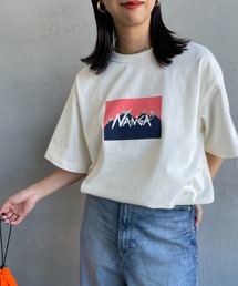 [NANGA/ナンガ] NANGA×JERRY UKAI ECO HYBRID NANGA LOGO プリントTシャツ