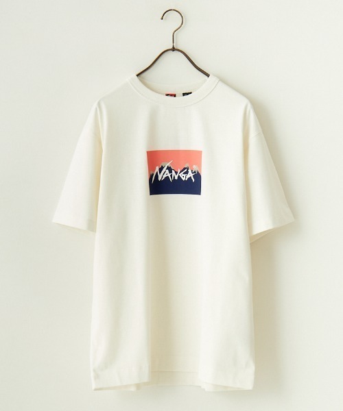 NANGA（ナンガ）の「[NANGA/ナンガ] NANGA×JERRY UKAI ECO HYBRID NANGA LOGO プリントTシャツ（Tシャツ/カットソー・レディース・ホワイト/ブラック・M/L）」の14枚目の写真