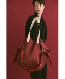 un/neu（アンノイ）の「フェイクレザーコンビスーパーBIGトート / 大容量（トートバッグ・メンズ）」