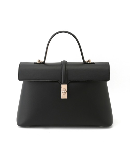 VIS(ビス)の「ひねり金具ワンハンドルバッグ/2WAY,軽量(ハンドバッグ・レディース・ブラック系その他/ダークブラウン/モスグリーン/グレー系その他/ベージュ/ベージュ系その他2・FREE)」の15枚目の写真