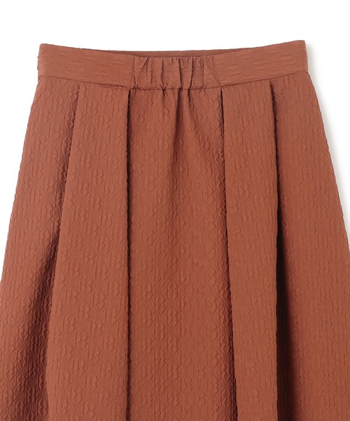 UNFILO（アンフィーロ）の「エンボスフレアスカート（スカート・レディース・ダークブラウン系/ブラック系・X-SMALL/SMALL/MEDIUM/LARGE）」の12枚目の写真