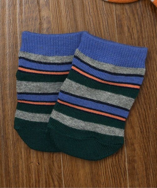 BREEZE(ブリーズ)の「ボーイズソックス マイファーストブリーズ(ベビーシューズ/ベビーソックス・キッズ・ブラック/ミント/キャメル/その他2/オレンジ/ターコイズブルー/アイボリー・9/12)」の7枚目の写真