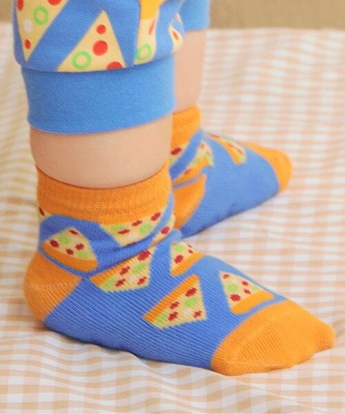 BREEZE(ブリーズ)の「ボーイズソックス マイファーストブリーズ(ベビーシューズ/ベビーソックス・キッズ・ブラック/ミント/キャメル/その他2/オレンジ/ターコイズブルー/アイボリー・9/12)」の5枚目の写真