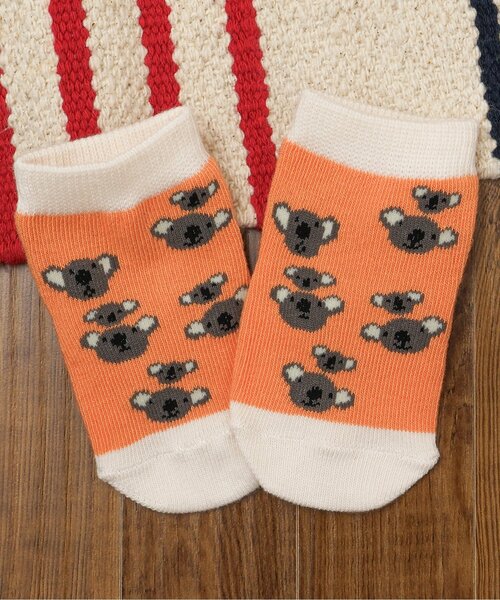 BREEZE(ブリーズ)の「ボーイズソックス マイファーストブリーズ(ベビーシューズ/ベビーソックス・キッズ・ブラック/ミント/キャメル/その他2/オレンジ/ターコイズブルー/アイボリー・9/12)」の1枚目の写真