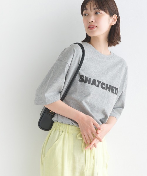 OMNES(オムネス)の「ユニセックス バイオポリウォッシュプリント半袖Tシャツ(Tシャツ/カットソー・レディース・ブラック系その他/グレー/ピンク系その他/ブラック/グレー系その他/ホワイト/ホワイト系その他/ピンク/ブルー系その他/ネイビー・XX-LARGE/MEDIUM/LARGE/X-LARGE)」の6枚目の写真