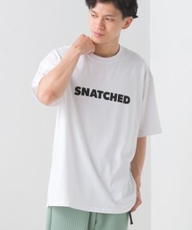 OMNES | ユニセックス　バイオポリウォッシュプリント半袖Tシャツ(Tシャツ/カットソー)