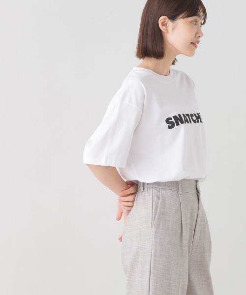 セール】ユニセックス バイオポリウォッシュプリント半袖Tシャツ